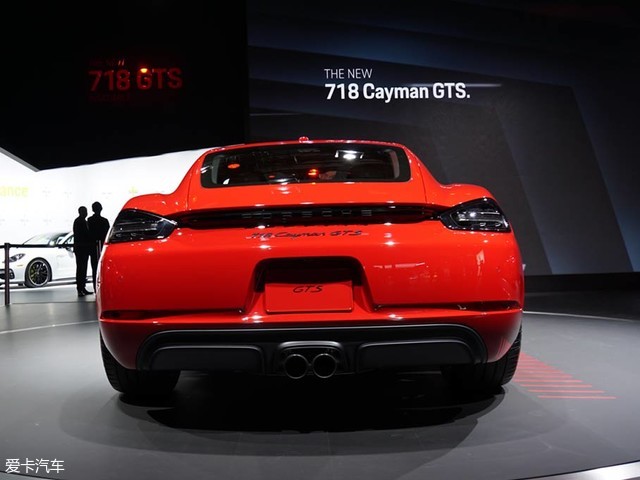 在本屆洛杉磯車展上，保時捷718 cayman GTS正式發布亮