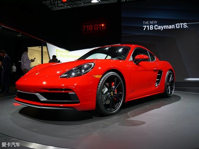 在本屆洛杉磯車展上，保時捷718 cayman GTS正式發布亮