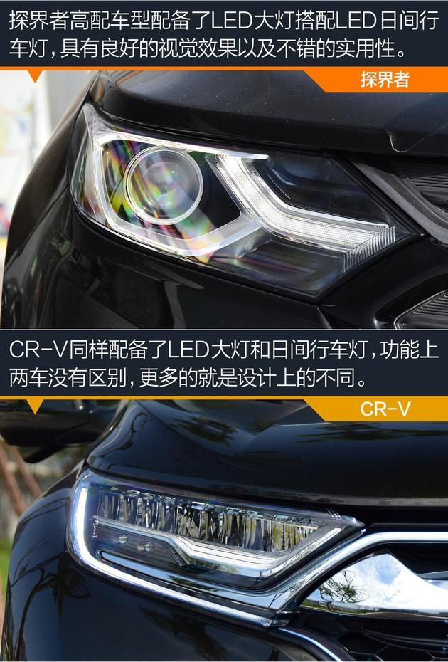 本田CR-V對比雪佛蘭探界者 誰才是配置界的小天王