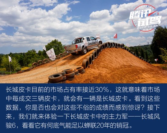 20年蟬聯銷冠的底氣 試駕長城風駿6皮卡