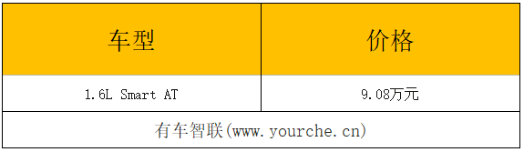 2018款福瑞迪新增車型售9.08萬元