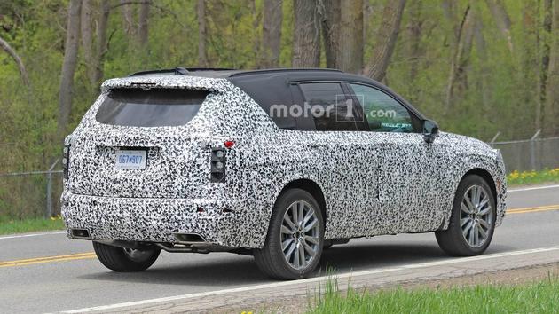 凱迪拉克XT6最新諜照曝光 或洛杉磯車展亮相