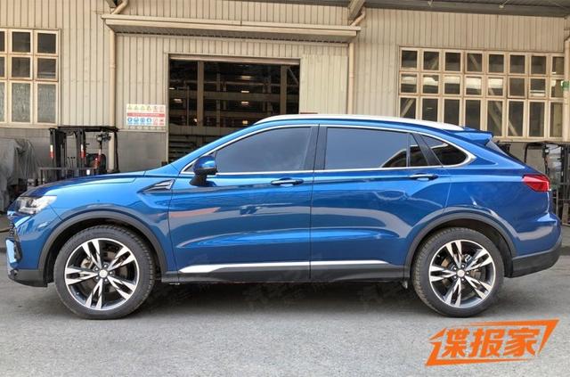 全新轎跑SUV 北汽幻速C60實車諜照曝光 