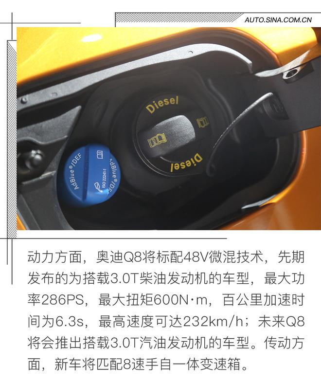 奧迪Q8實拍解析 運動范SUV新玩法