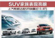 上汽斯柯達前5月銷量近13.8萬 SUV家族表現亮眼
