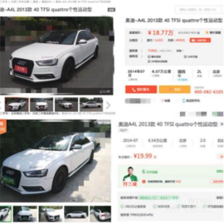 橫向比較 買二手車電商平臺哪家強
