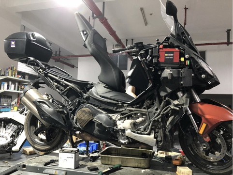 BMW C650sport保養記錄以及騎行體驗