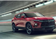 雪佛蘭剛剛發(fā)布的全新Blazer車型將于2019年引入國產(chǎn)