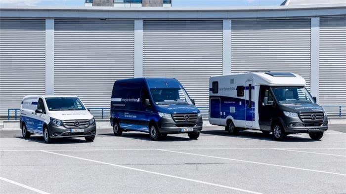 奔馳,梅賽德斯,純電動汽車，氫燃料貨車
