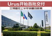 蘭博基尼上半年銷量創新高 Urus開始首批交付