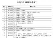 中國決定對原產于美國約160億美元進口商品加征25%關稅