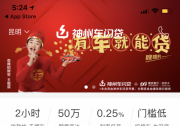 神州車閃貸APP申請評估一條龍，高額貸款秒批