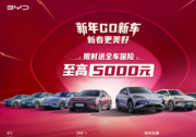 比亞迪海洋網年終福利放送，多款車型限時送全車保險至高5000元